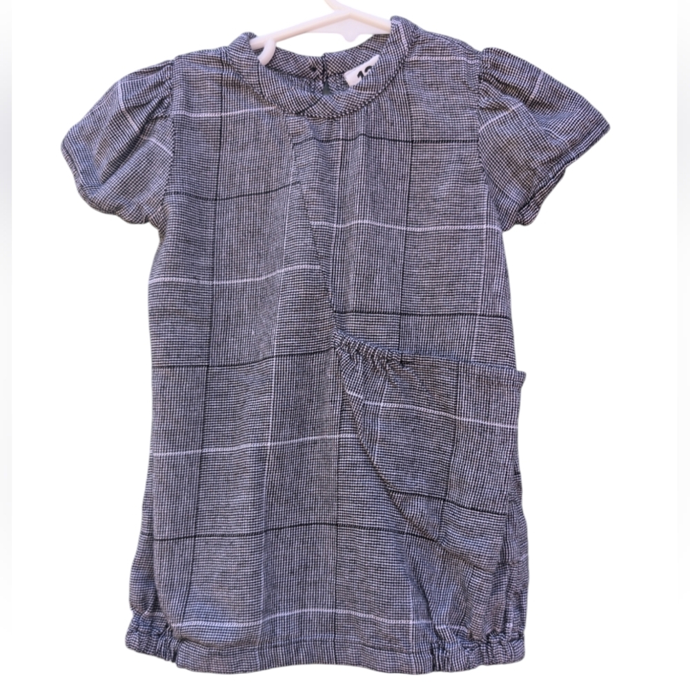 stem/ baby girl dress 2 pieces striped size 12 months